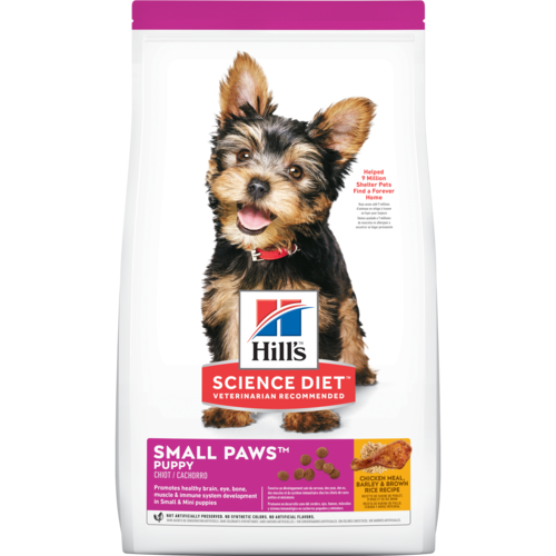 Hill's® Science Diet® Puppy Small Paws™ Chicken Meal, Barley & Brown Rice Recipe