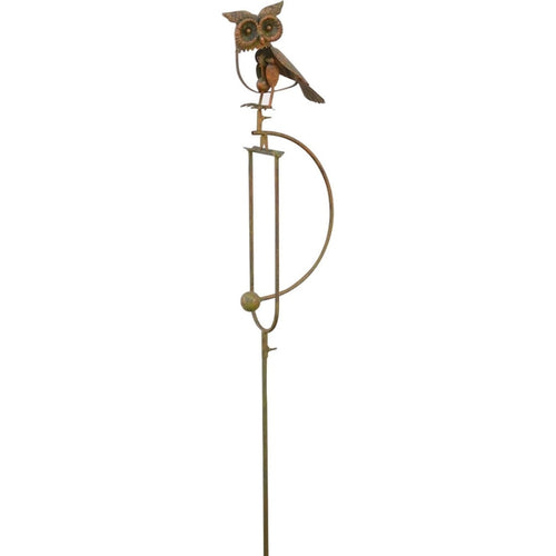 METAL OWL ROCKER STAKE