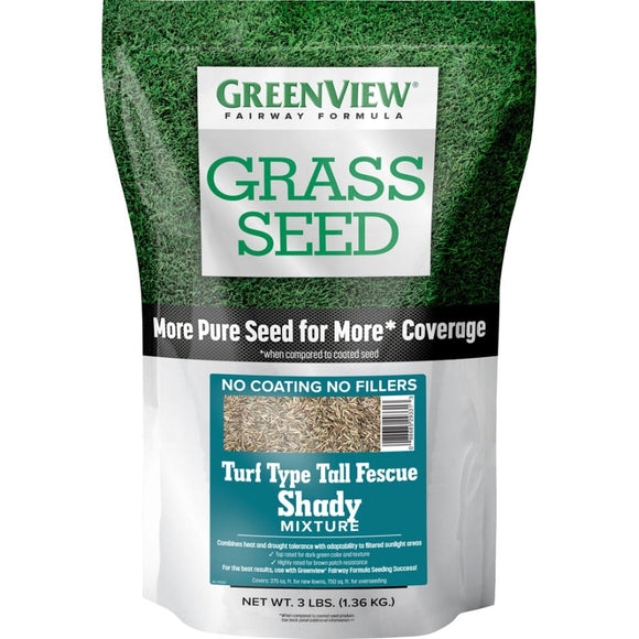 Greenview Fairway Formula Tall Fescue Shady Mix Grass Seed (3-lb)