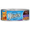 9 Lives Hearty Cuts With Real Turkey & Cheese in Gravy Cat Food (5.5-oz, case of 24)